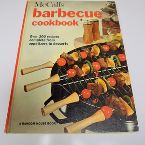 McCall's Barbeque Cookbook‎ (1965, HC) First Printing, 300 Recipes, EX